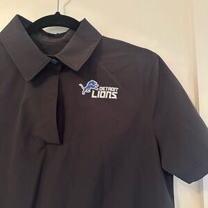Detroit Lions Black Polo Shirt